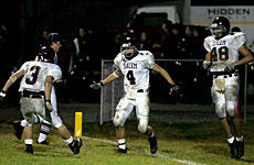 Salem defeats Hidden Valley 24 to 7.